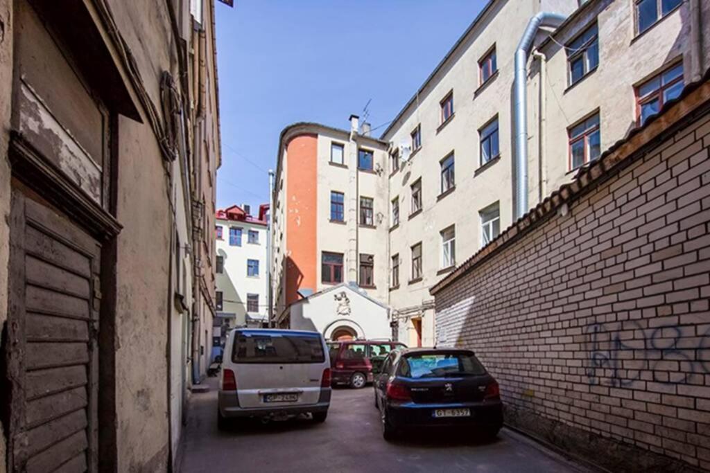 Modern & Spacious 80M2 Apartment In Riga Old Town ภายนอก รูปภาพ